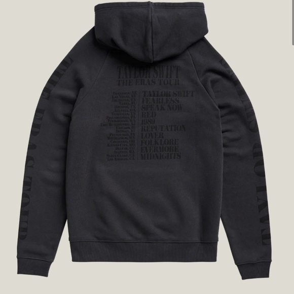 The Eras Tour black hoodie (ordered online- no tags but it's never been worn) - Picture 2 of 2